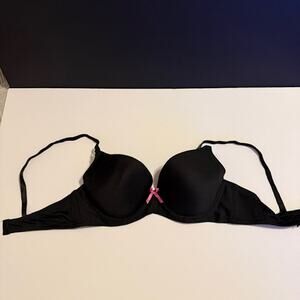 Black T-Shirt Bra Brand Size 38D